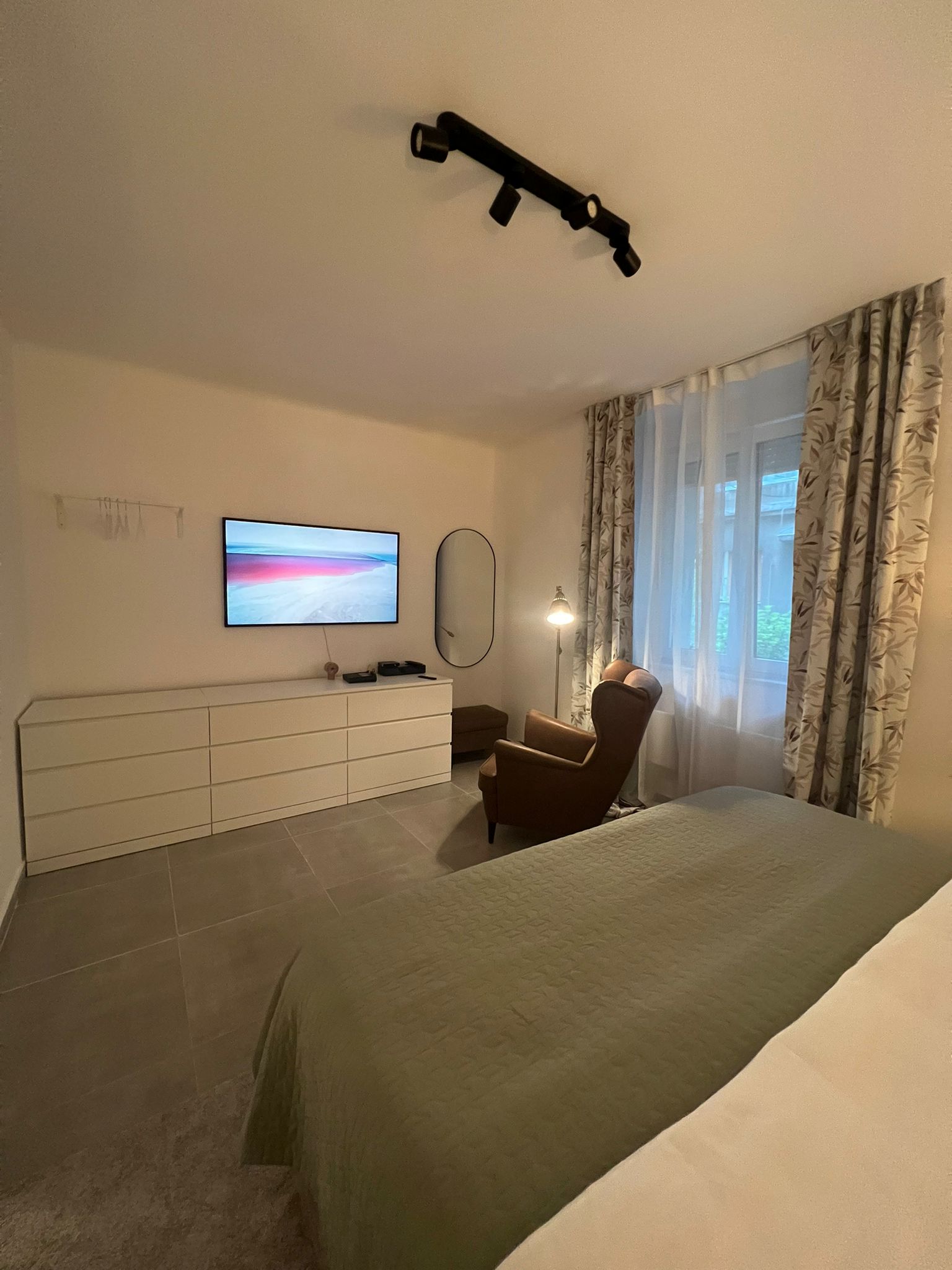 New World Apartment bedroom